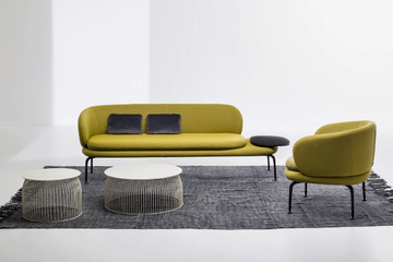SOAVE - Fabric lobby chair by La Cividina - view 3